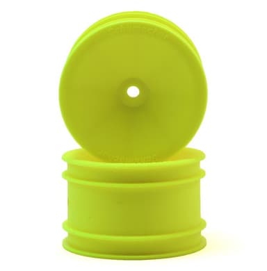 U7460 Wheel Rear 4WD Neon Yellow 1/10 (2)