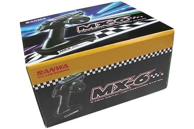 Sanwa Radio MX-6 2.4GHz 3ch Vanntett Mottaker