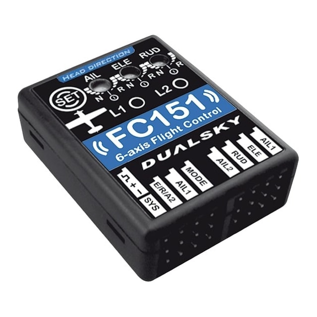 Dualsky FC151 6-Axis Flight Control for Airplane
