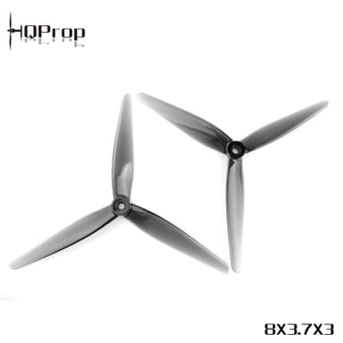 HQ Prop 8X3.7X3 Light Grey (1CW+1CCW)