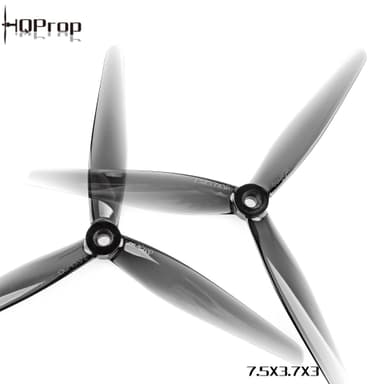 HQ Prop 7.5X3.7X3 Light Grey (2CW+2CCW)