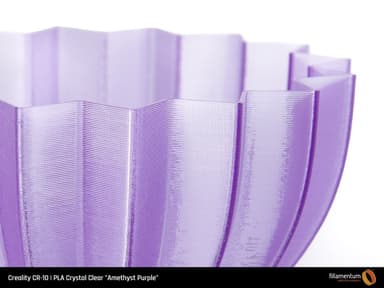 Fillamentum PLA Crystal Clear - Amethyst Purple