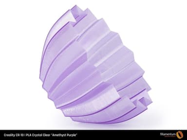 Fillamentum PLA Crystal Clear - Amethyst Purple