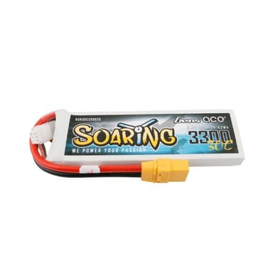 2s  3300mAh - 30C - Gens Ace Soaring XT90