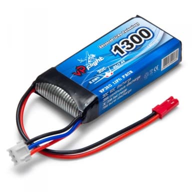 2s  1300mAh - 30C - Vapex Tech LiPo JST