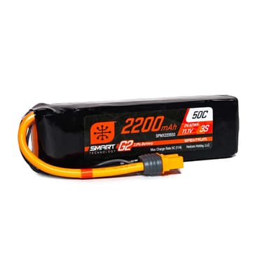 3s  2200mAh - 50C - Spektrum LiPo G2 IC3