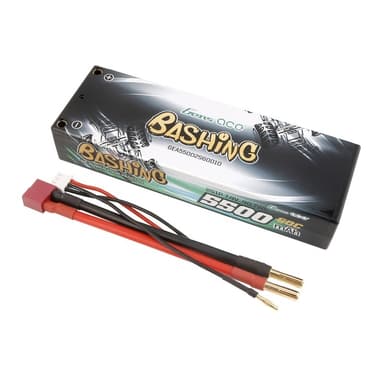 2s  5500mAh - 60C - Gens Ace Hard Case Deans Wire