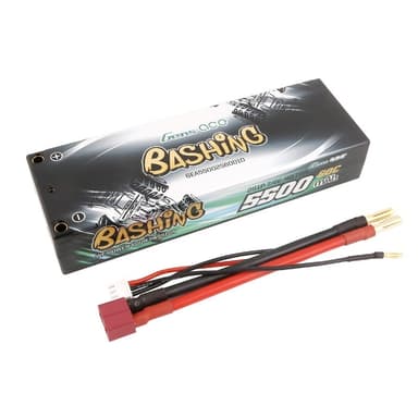 2s  5500mAh - 60C - Gens Ace Hard Case Deans Wire