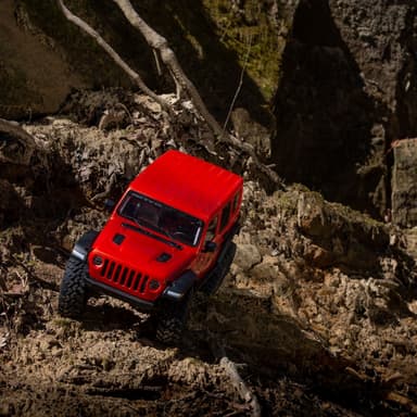 Axial SCX10 III Jeep JLU Wrangler Portal Rød RTR