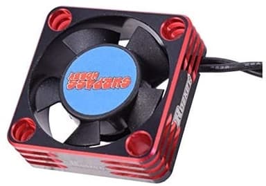 Surpass Hobby ESC Fan 25x25mm Red/Black Alu