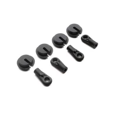 AXI253004 Shock End & Spring Cup SCX6 (4)