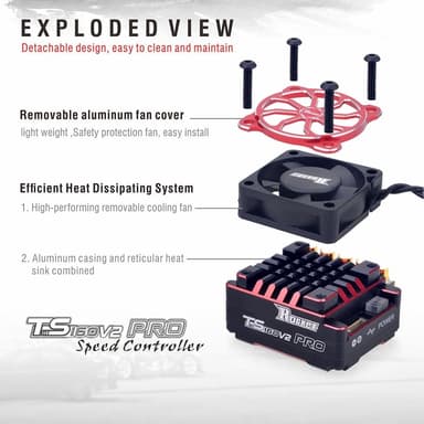Surpass Hobby Rocket 160A ESC Sensored BL Drift