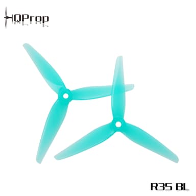 HQ Racing Prop R35 Light Blue (2CW+2CCW)