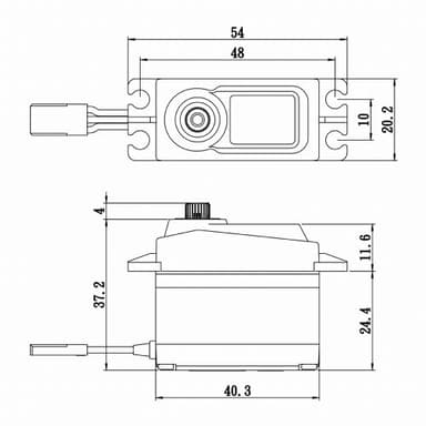 Savöx Servo SC-1256TG+ - 0.15 speed/20kg
