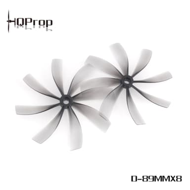 HQ Prop Duct-89mmX8 Grey (2CW+2CCW)