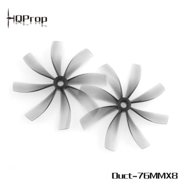 HQ Prop Duct-76mmX8 Grey (2CW+2CCW)