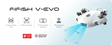 FIFISH V-EVO 100m m/Gripearm - Undervannsdrone