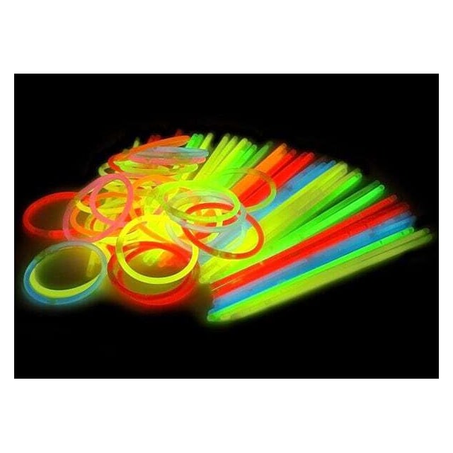 Glowsticks 100-pakk armbånd