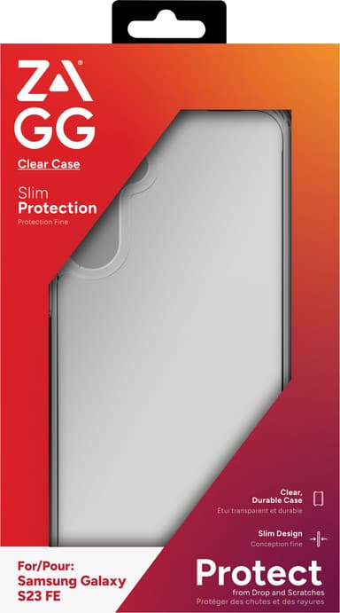 Zagg Samsung Galaxy S23 FE gjennomsiktig deksel