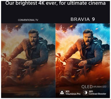 Sony 75” Bravia 9 4K MiniLED smart-TV (2024)