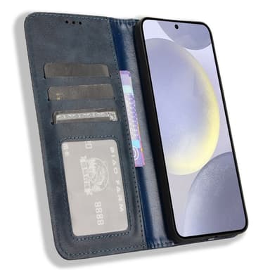 Samsung Galaxy S24 Plus Lommebok-deksel - Blå