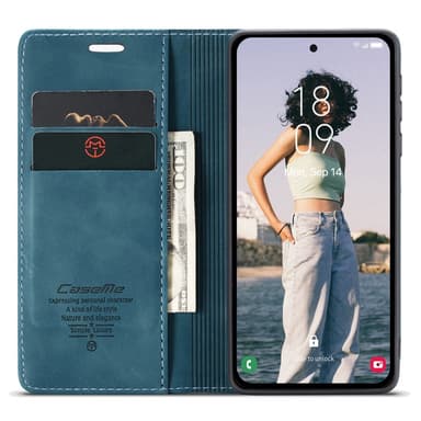 CASEME Lommebok-deksel Samsung Galaxy A55 5G - Grønn