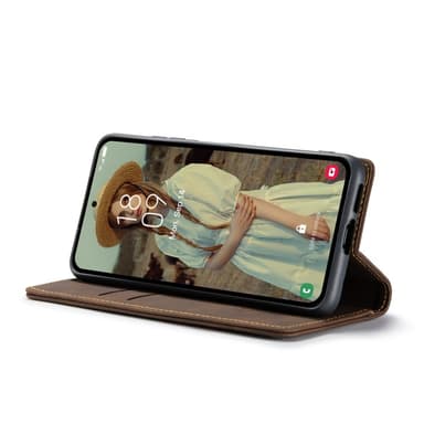 CASEME Lommebok-deksel Samsung Galaxy A55 5G - Kaffe