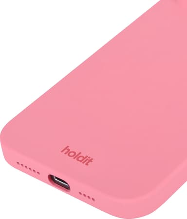 Holdit Silicone iPhone 12/12 Pro deksel (rosa)