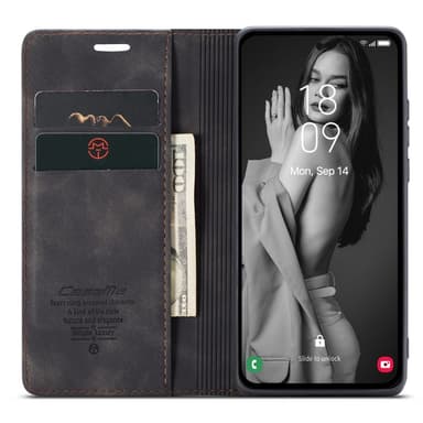 CASEME Lommebok-deksel Samsung Galaxy A55 5G - Svart