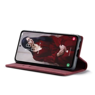 CASEME Lommebok-deksel Samsung Galaxy A55 5G - Burgund
