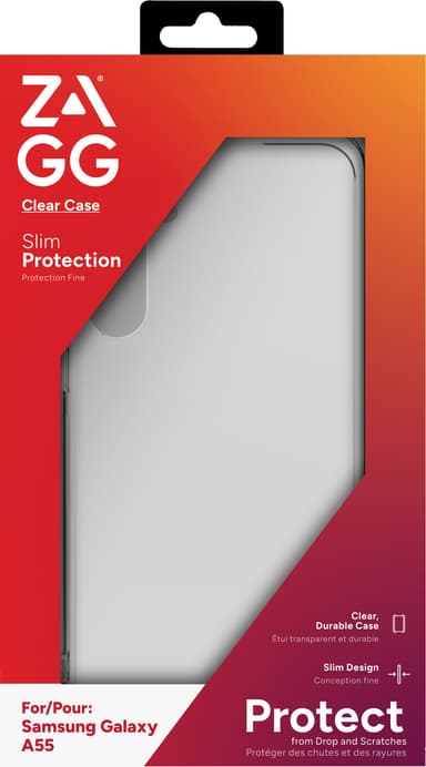 Zagg Samsung Galaxy A55 gjennomsiktig deksel