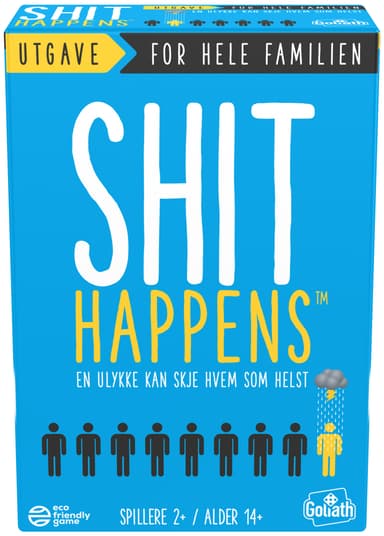 Play Shit Happens Family Edition brettspill