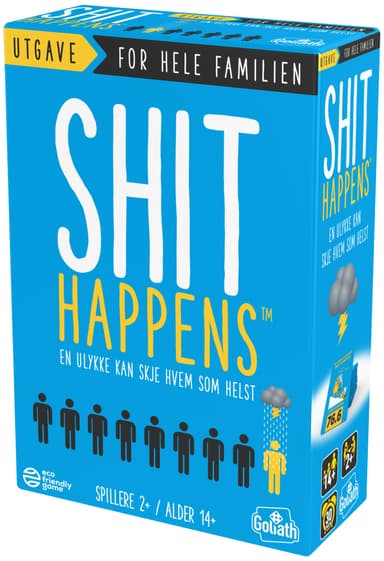 Play Shit Happens Family Edition brettspill