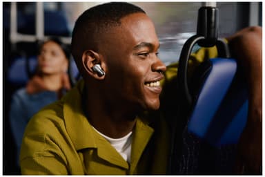 JBL Live Flex 3 helt trådløse in-ear hodetelefoner (sølv)
