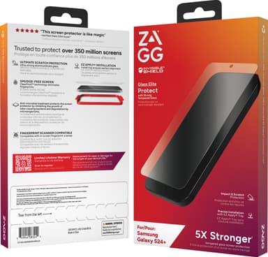 Zagg Glass Elite Samsung Galaxy S24 Plus skjermbeskytter