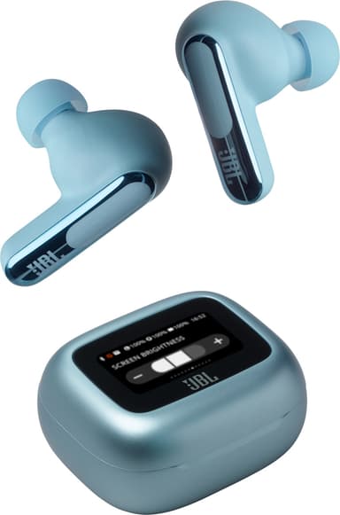 JBL Live Beam 3 helt trådløse in-ear hodetelefoner (blå)