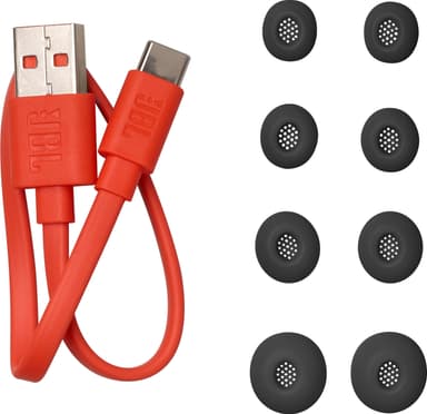 JBL Live Beam 3 helt trådløse in-ear hodetelefoner (sort)