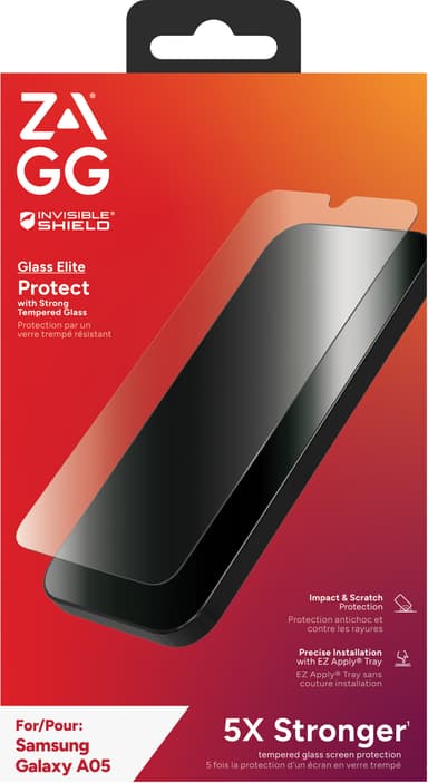 Zagg Glass Elite Samsung Galaxy A05s skjermbeskytter til mobiltelefon