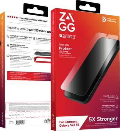 Zagg Glass Elite Samsung Galaxy S23 FE skjermbeskytter til mobiltelefon