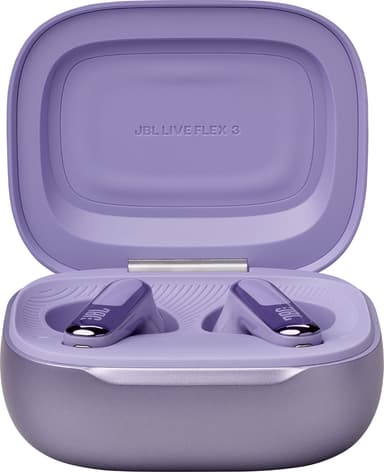 JBL Live Flex 3 helt trådløse in-ear hodetelefoner (lilla)