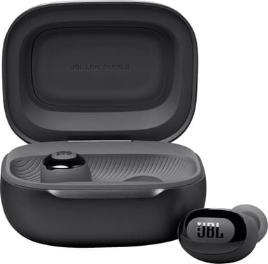 JBL Live Buds 3 helt trådløse in-ear hodetelefoner (sort)