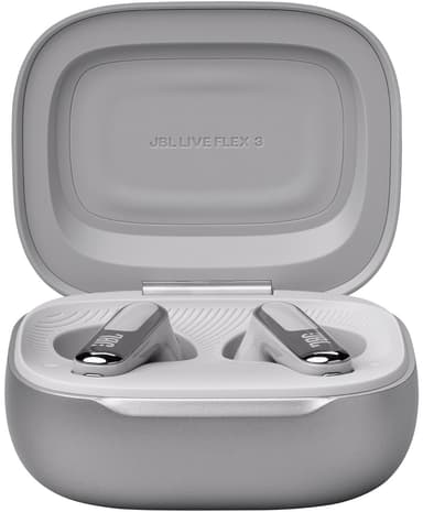 JBL Live Flex 3 helt trådløse in-ear hodetelefoner (sølv)