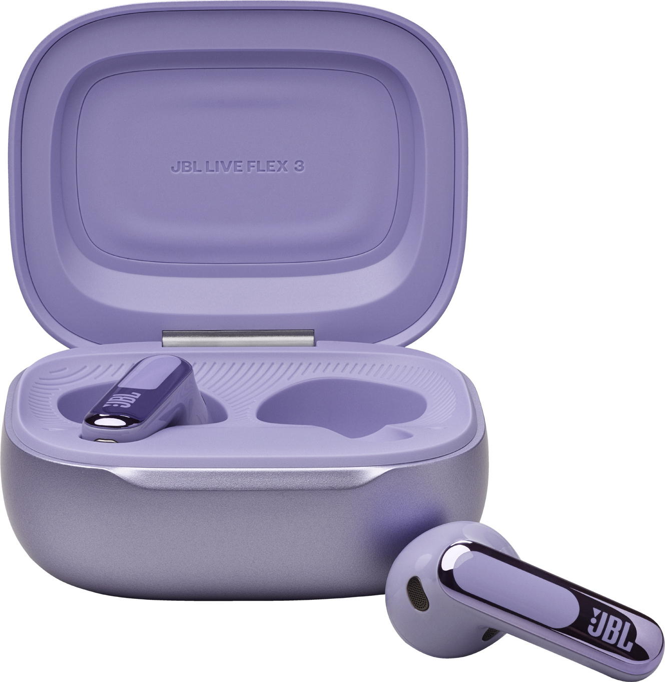 JBL Live Flex 3 helt trådløse in-ear hodetelefoner (lilla)