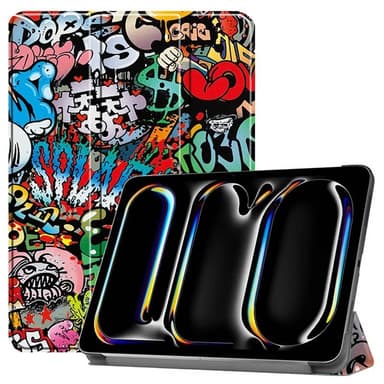 Aktiv deksel iPad Pro 13 (2024) - Graffiti