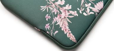 KEEP 14" Neopreneetui til bærbar PC (Power Green Flower)