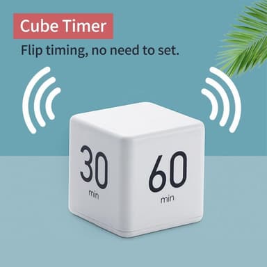 Timer Klokke Digital Timer Nedtellingsalarm 1-3-5-10 minutter