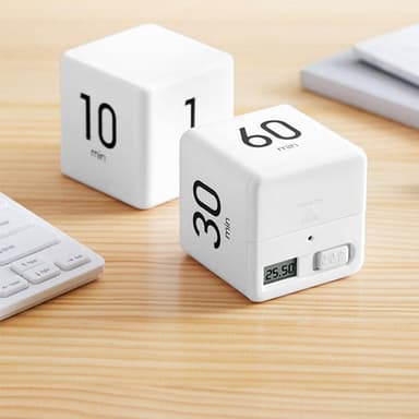 Timer Klokke Digital Timer Nedtellingsalarm 1-3-5-10 minutter