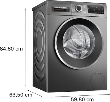 Bosch Kombinert vaskemaskin/tørketrommel WNG254ARSN