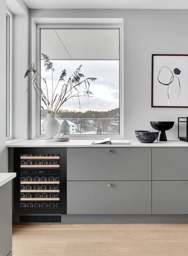 Temptech Oslo vinskap OX60DRB-24