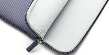 KEEP 13,6" Neopren/tekstiletui til MacBook (Blue Granite)